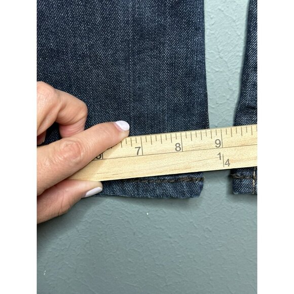 Common Genes Women's Medium Maternity Bootcut Pull-On Underbelly Jeans Embroider - Picture 7 of 12